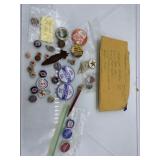 (RR1)  Campaign Buttons  Hardin Coolidge. Ford