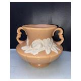 (R11 ).  Vintage Weller Pottery Cameo Rose Two