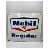 Mobil Premium Porcelain Sign w/Pegasus