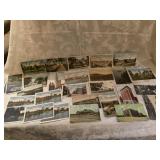 (R18) Vintage Post Cards from all over