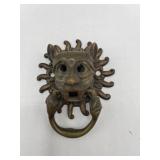 Vintage Brass Sanctuary Knocker
