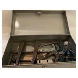 (R20) Metal Box with metal clamps assortment