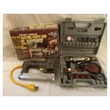 (R20)  Arrow Electric Stapler and a Die Grinder