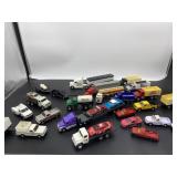 (R10)  Metal Toy Trucks Cars Semi