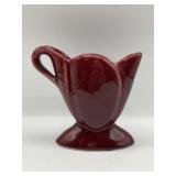 VINTAGE MID-20th CENTURY CAMACK POTTERY BURGUNDY
