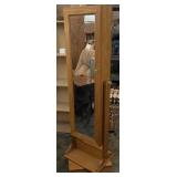 FL) Jewelry Armoire, both side open and have