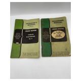 vintage John Deere Repair books