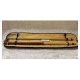 FL) Pool stick in leather case