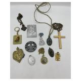 R2) Religious jewelry and tokens