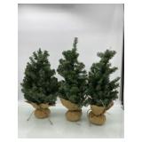 (RR1) Small Christmas Trees Artificial  15 inches