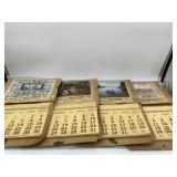 (RR1) Vintage Calendars  from R &. C. C.