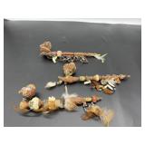 (R10)  Peace pipes  Decorative one Eagle one