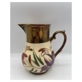 Vintage Wade Ware Harvest 30 oz Pitcher Peonies