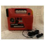 (R18)  Shop Force  Rechargeable Air Compressor