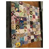 (R18). Quilt Handmade  Baby 39x32 inches
