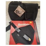 AR) Pancake Holster with Colt Range Bag.