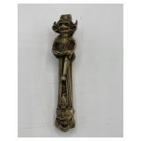 Vintage Brass Monkey Nut Cracker