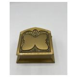 Vintage Brass Butterfly box
