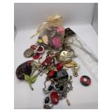 R4) Large assortment of craft jewelry