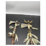 (R10). Decorative Indian Hatchets  and 12 inches