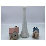 (R12)  Salt and Pepper Shaker a Trinket Box and a