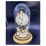 (R11)  Schat 40 Day Anniversary Clock Brass