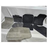 Car floor mats cloth & rubber