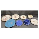 Plates, Raggedy Ann and Andy, Heather wood,