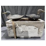 Wooden decoys & Wooden box