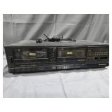 Pioneer Stereo Double Cassette Tape Deck