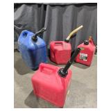 Plastic Kerosene & gas jugs