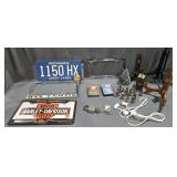 Harley Davidson License Plate Holders, Cards,