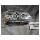 Toyota Corolla, 2003-2008, aftermarket headlight
