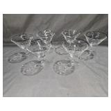6 Cambridge Caprice Glasses