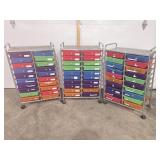 3 - 20 Drawer Organizer with Letters and #