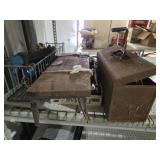 Metal Toolbox, long Metal holder for items  &