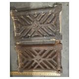2 Antique  Steam Registers