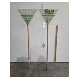 2 New Leaf Rakes
