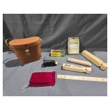 Binoculars, train whistles & more