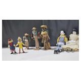 Dolls: Guatemalan Rag, Polish Wood Peg, "Made in
