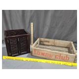 Foldable Box and a Towne Club Box