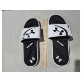 Under Armour slide foam sandals size 11