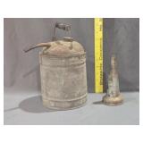 Vtg 1922 Jay B Rhodes Oil Bottle Spout,