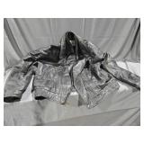Leather coat size  XL