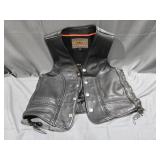 Leather Vest size M
