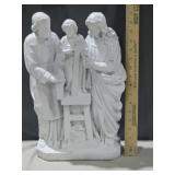Concrete Holy Family Statue