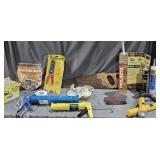 Garage Lot:  Hand Saw, Caulk, Caulk