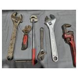 Tools adjustable wrench & more