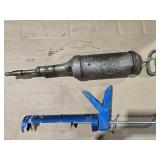 Vintage grease gun & caulk gun