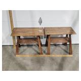 Mid century modern side tables